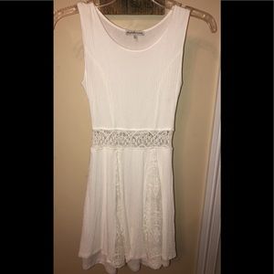 Charlotte Russe White Lace Dress